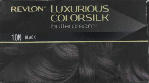 Revlon Colorsilk Buttercream Black Hair Color, 1 Count - King Soopers