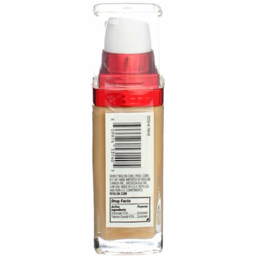 Revlon Age Defying Medium Beige Firming & Lifting Liquid Makeup Perspective: top