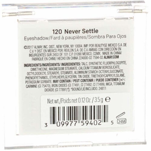 Almay Shadow Squad, Never Settle, 1 count, eyeshadow palette , 120 Never Settle Perspective: top