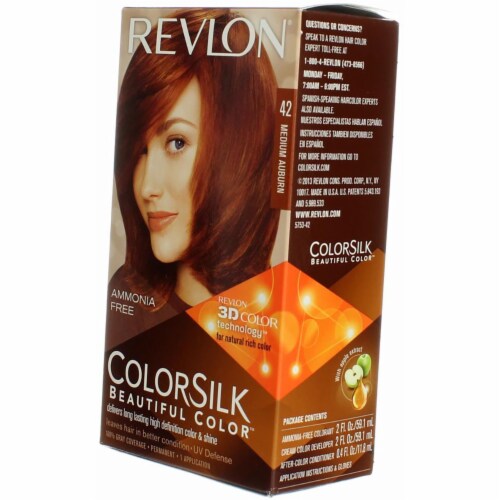 Revlon® Colorsilk 42 Medium Auburn Hair Color Perspective: top