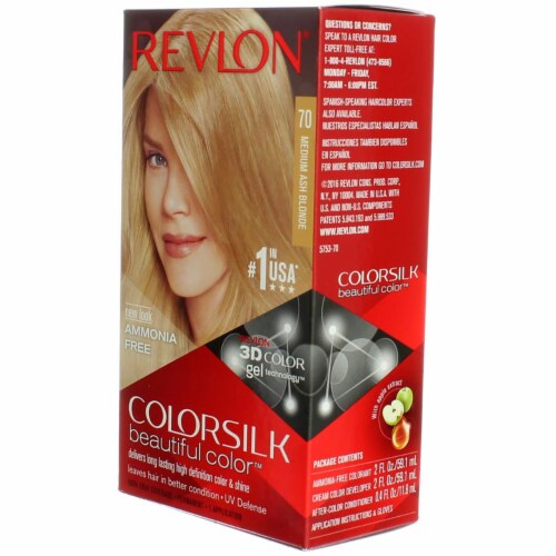 Revlon® 70 Medium Ash Blonde Colorsilk Beautiful Color™ Hair Color, 1 ct -  Foods Co.