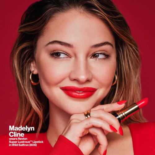 Revlon Super Lustrous Blushing Mauve Pearl Lipstick Perspective: top