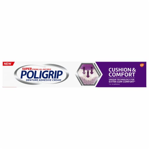 Poligrip Denture Adhesive Cream Perspective: top