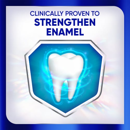 Sensodyne Clinical White Toothpaste For Sensitive Teeth, Enamel Strengthening Perspective: top