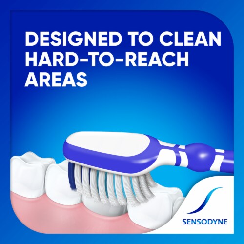 Sensodyne Sensitive Care Soft Toothbrush Perspective: top