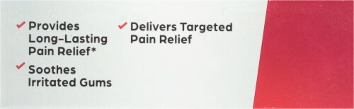 Orajel® 3x Medicated Toothache and Gum Instant Pain Relief Gel Perspective: top