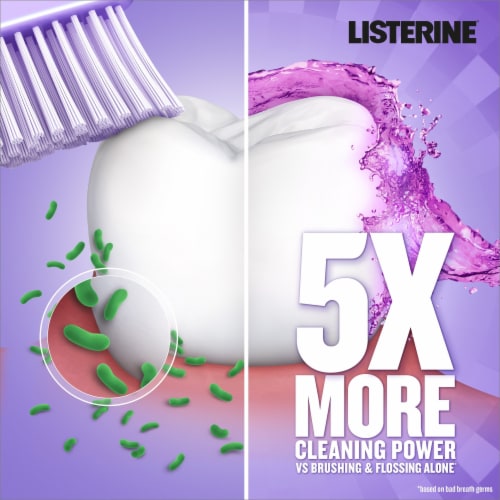 Listerine Total Care Fresh Mint Anticavity Mouthwash Perspective: top