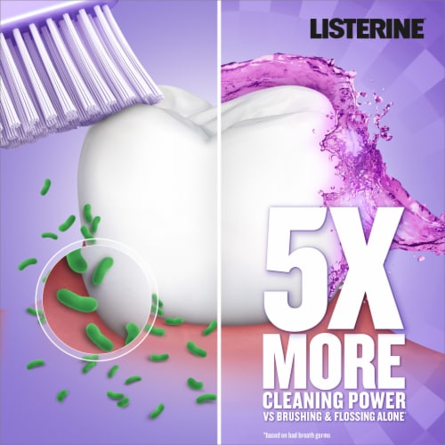 Listerine Total Care Fresh Mint Anticavity Mouthwash Perspective: top