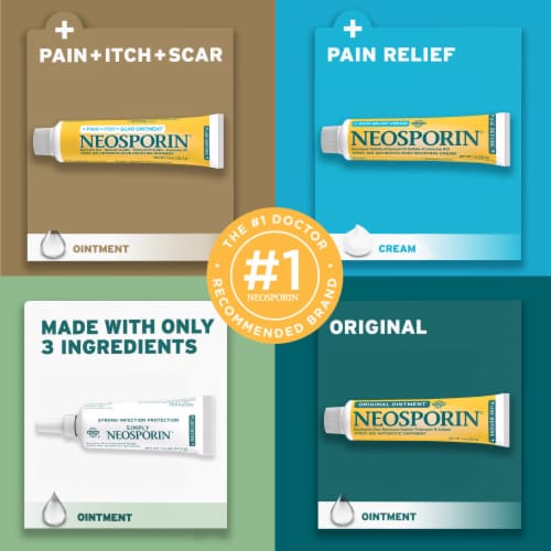 Neosporin + Pain Kids Relief Cream Perspective: top