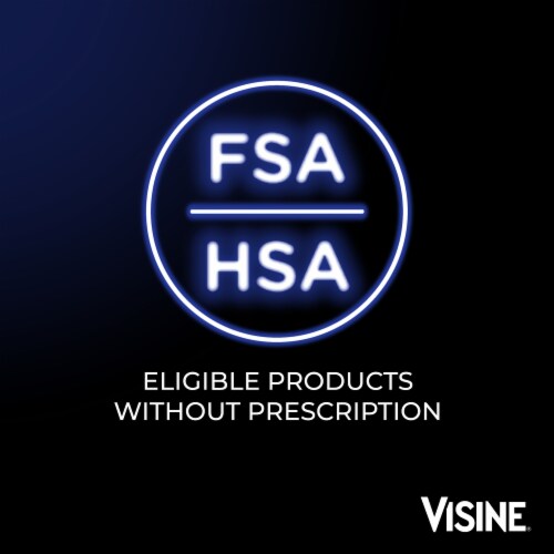 Visine Red Eye Comfort Redness Reliever Eye Drops Perspective: top