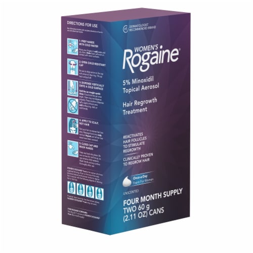 Rogaine® Women's Hair Regrowth Treatment Perspective: top