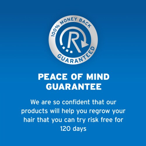 Men's Rogaine 5% Minoxidil Foam Hair Regrowth Treatment Perspective: top