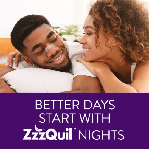 ZzzQuil Sleep Nasal Strips Perspective: top