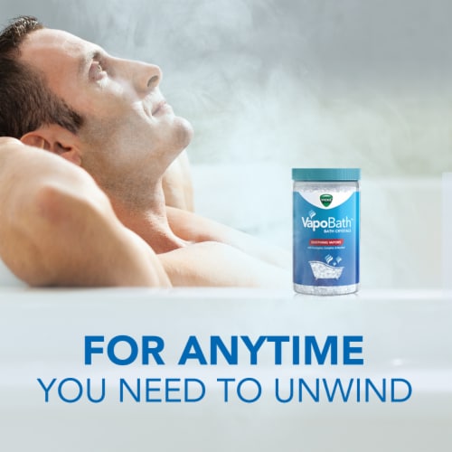 Vicks VapoBath Bath Crystals Perspective: top