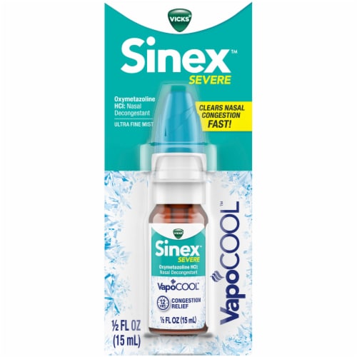 Vicks Sinex Severe Vapocool Perspective: top