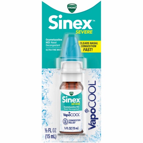 Vicks Sinex Severe Vapocool Perspective: top