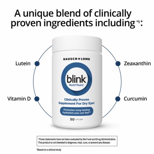 Blink NutriTears Clinically Proven Eye Care Supplement for Dry Eyes Perspective: top