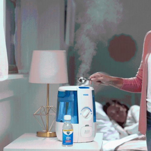 Vicks® VapoSteam® Cough Supressant Liquid Perspective: top