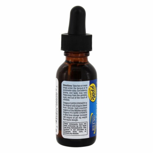 North American Herb & Spice Oreganol™ Super Strength - 1 fl oz (30 ml) Perspective: top