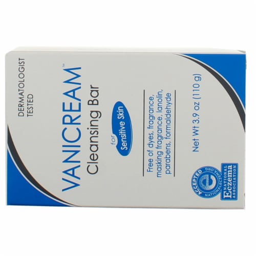 Vanicream Z-Bar Medicated Cleansing Bar 3.9 oz Perspective: top
