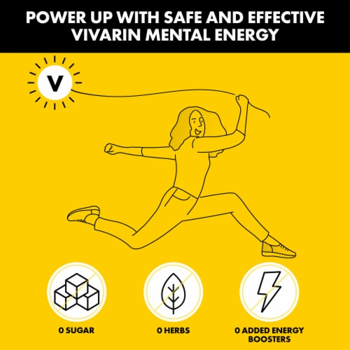 Vivarin® 200 mg Caffeine Tablets Perspective: top