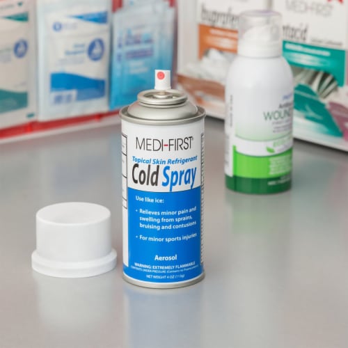 Medique Topical Coolant Spray,Pain Relief,Can 23017 Perspective: top