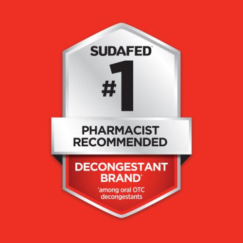 Children's Sudafed Non-Drowsy Nasal Decongestant, Grape Perspective: top