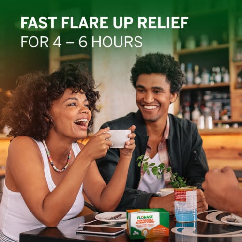 Flonase Headache and Allergy Relief Caplets Perspective: top
