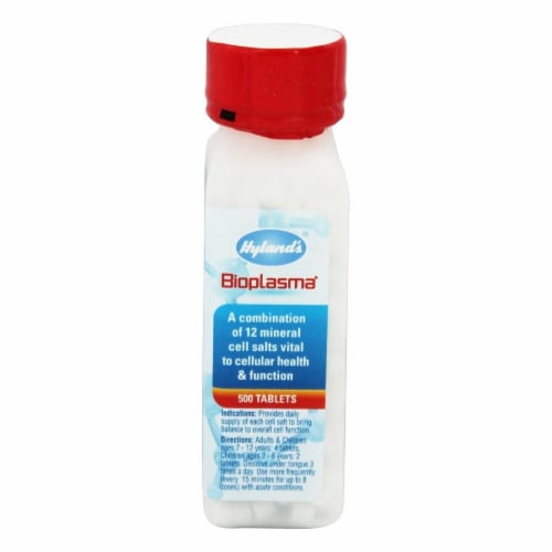 Hylands Homeopathic Bioplasma Cell Salts - 500 Tablets Perspective: top