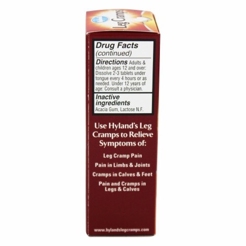 Hyland's Leg Cramps Tablets 100CT Perspective: top
