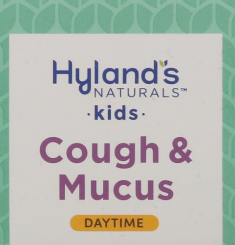 Hyland's Naturals™ Kids Grape Cough & Mucus Daytime Supplement Perspective: top