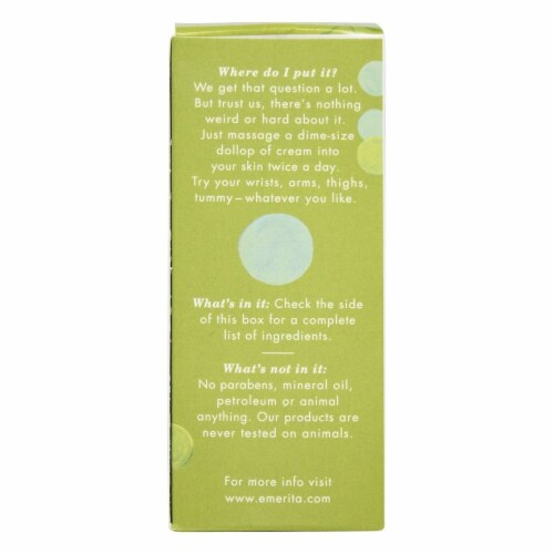Emerita Phytoestrogen Body Cream - 2 oz (56 g) Perspective: top