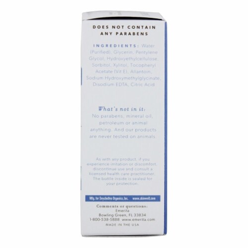 Emerita Intimate Natural Lubricant Perspective: top