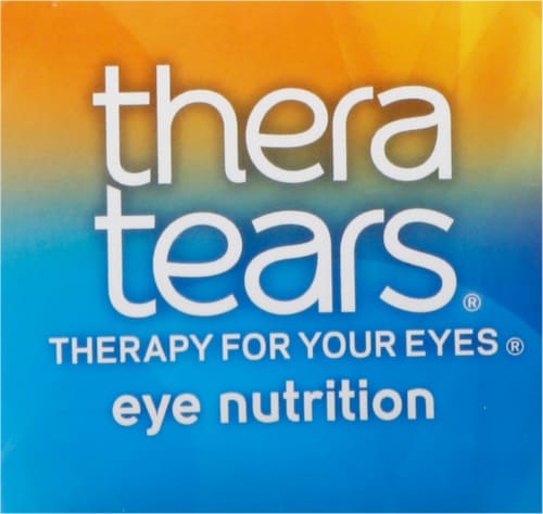 TheraTears® Eye Nutrition 1200mg Omega-3 Softgel Supplement Perspective: top