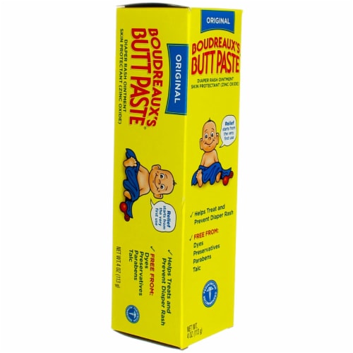 BOUDREAUX'S BUTT PASTE ORIGINAL 4 OZ Perspective: top