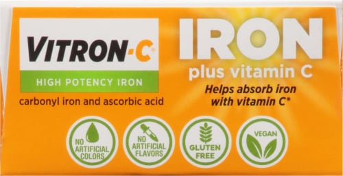 Vitron-C® Iron Supplement Perspective: top