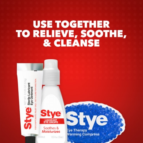 Stye Sterile Lubricant Eye Ointment 0.125 oz Perspective: top