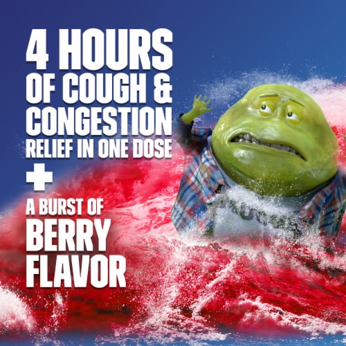 Mucinex Fast-Max Maximum Strength Severe Congestion & Cough Liquid Perspective: top