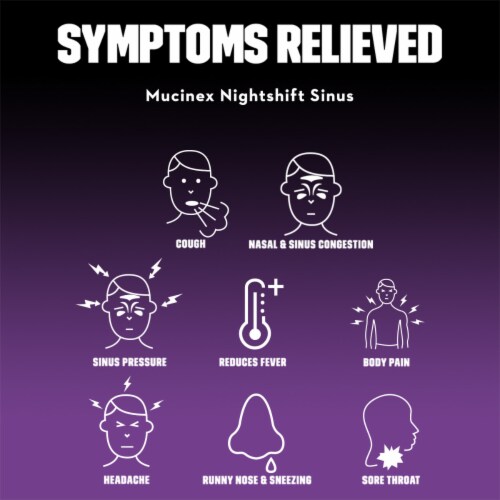 Maximum Strength Mucinex Sinus-Max Pressure Pain & Cough Medicine Caplets Perspective: top
