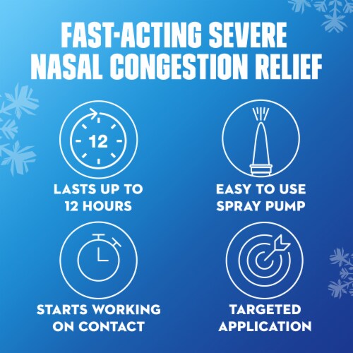 Mucinex Sinus-Max Severe Nasal Congestion Relief Clear & Cool Nasal Spray Perspective: top
