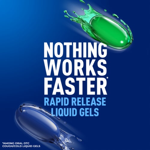 Mucinex Rapid Clear Pain, Headache & Mucus Congestion and Nighttime Liquid Gels Perspective: top
