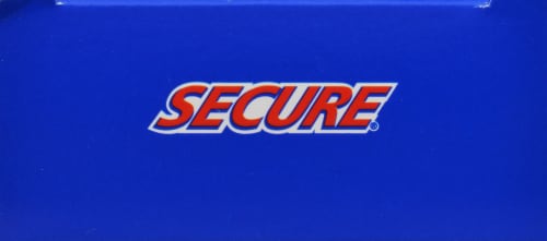 SECURE Waterproof Denture Adhesive Comfort Strips Perspective: top