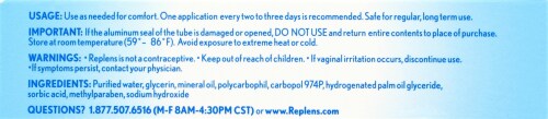 Replens Tube With Reusable Applicator Perspective: top