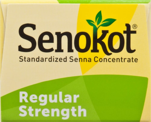 Senokot® Regular Strength Nautral Laxative Tablets Perspective: top