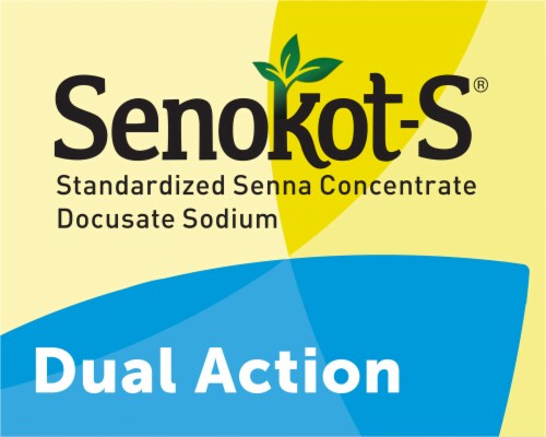 Senokot-S® Laxative + Stool Softener Tablets Perspective: top