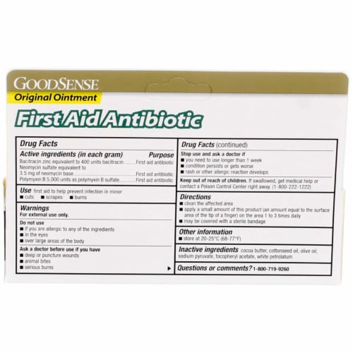 GoodSense® Triple Antibiotic Ointment Perspective: top