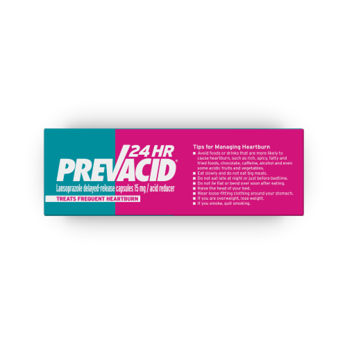 Prevacid® Acid Reducer Capsules Perspective: top