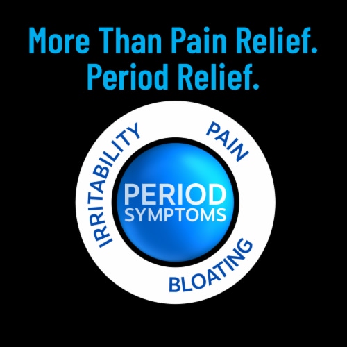 Pamprin® Multi-Symptom Relief Caplets Perspective: top