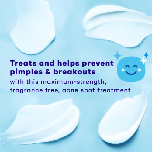 Clean & Clear Persa-Gel 10 Oil-Free Acne Spot Treatment with Maximum Strength 10% Benzoyl Peroxide Perspective: top