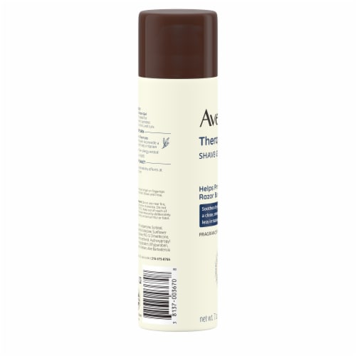 Aveeno Therapeutic Shave Gel with Oat and Vitamin E Soothes Dry Skin Fragrance-Free Perspective: top